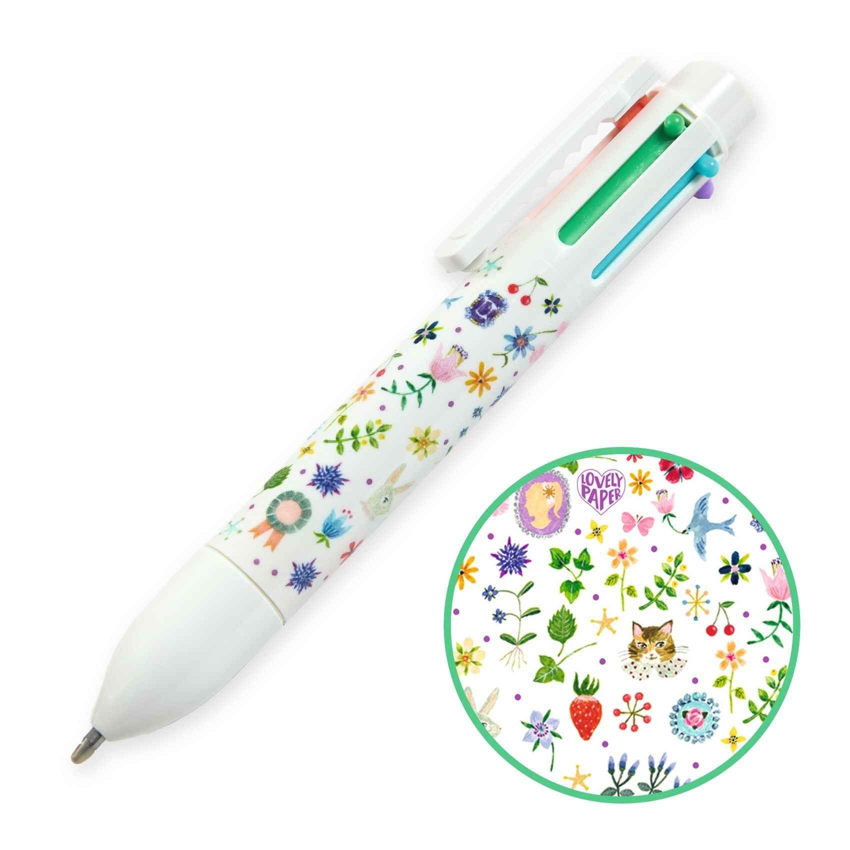 6-in-1 Multicolor Pen AÃ¯ko - Djeco
