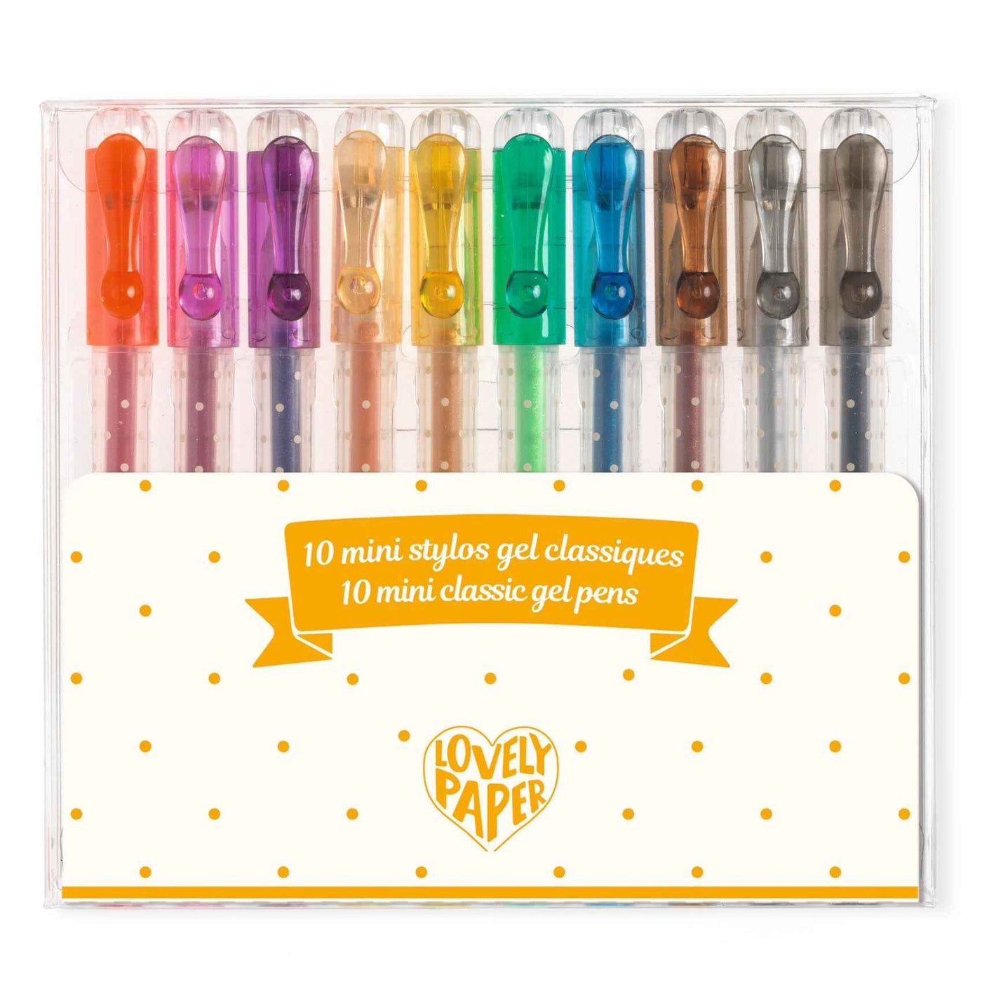 Djeco set of 10 mini gel pens