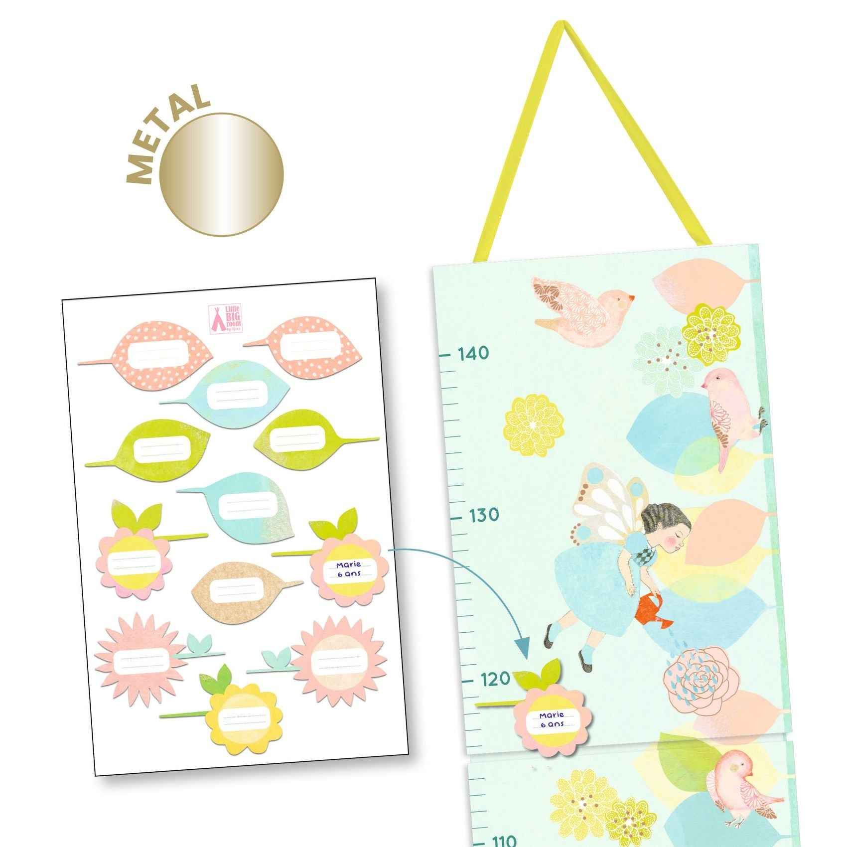 Djeco | Springtime Height Chart