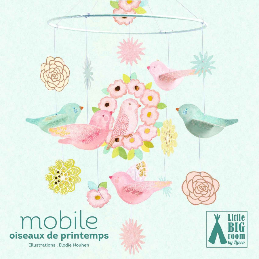 Djeco mobiel lente vogels