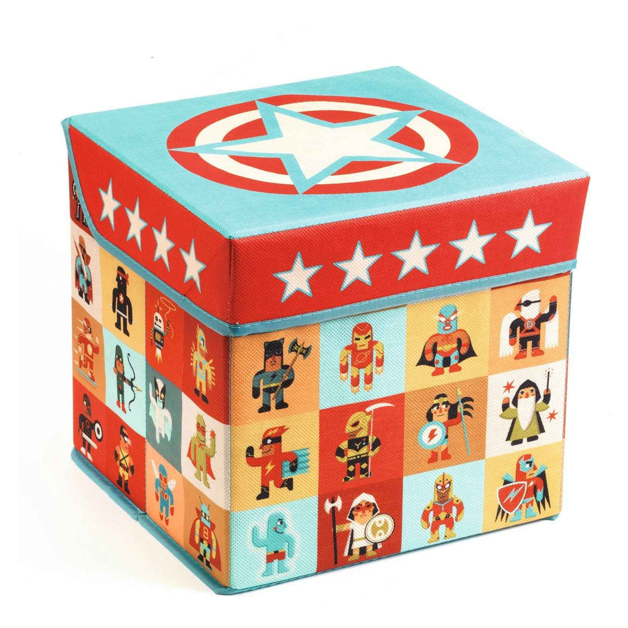 Djeco | Sit-On Toy Chest - Stars
