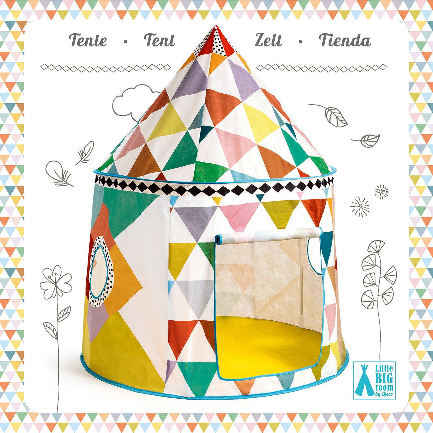 Djeco | Veelkleurige Tent