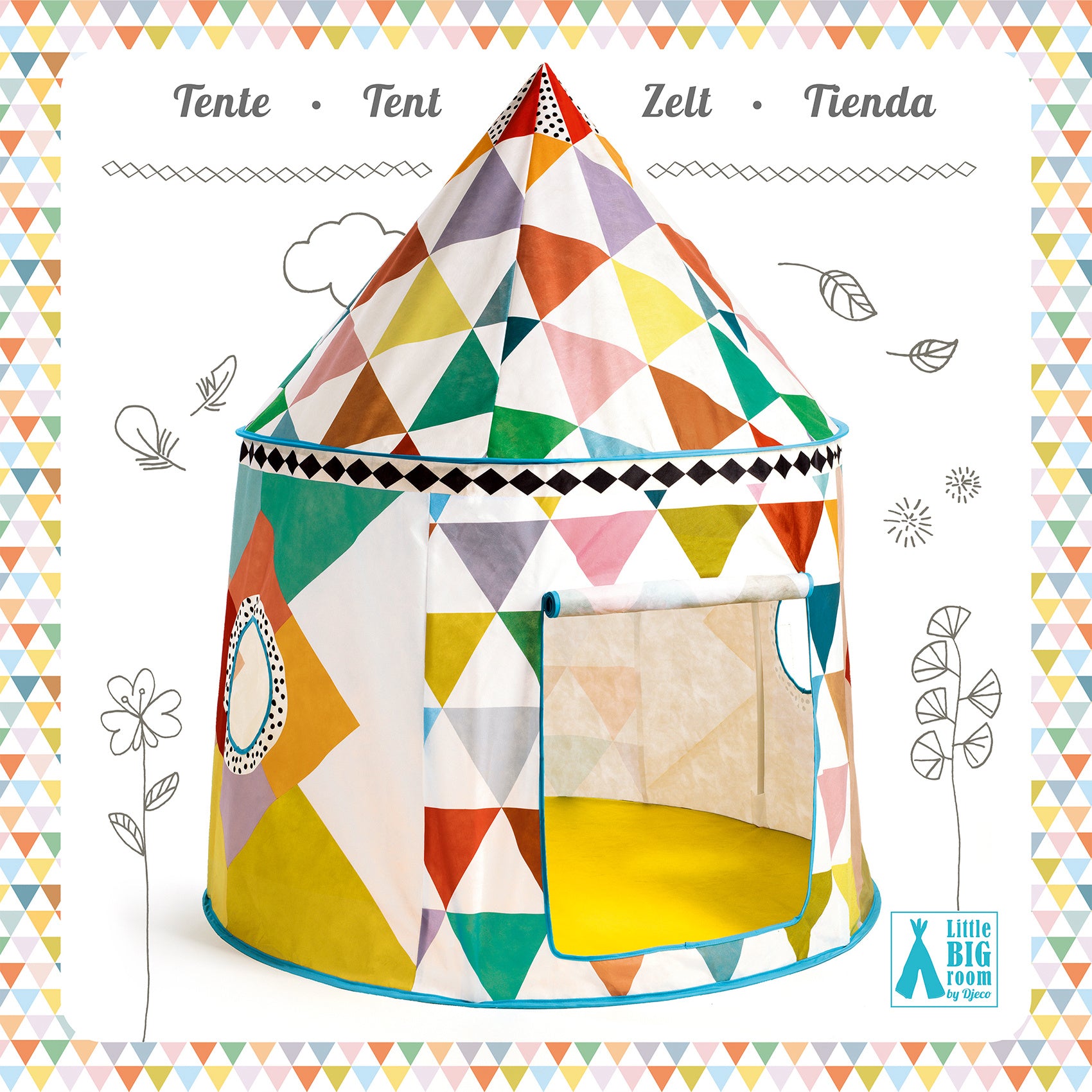 Djeco | Veelkleurige Tent