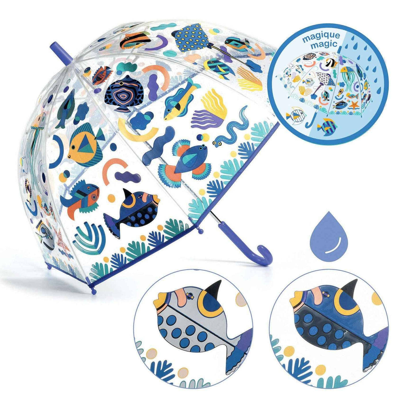 Djeco | Kinderparaplu Fishes