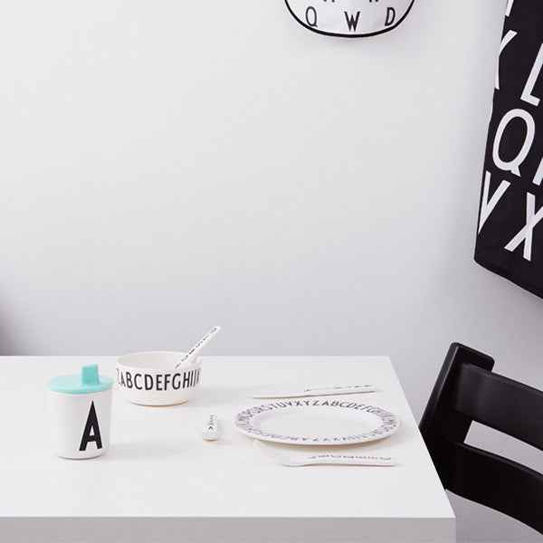 Design Letters - A-Z melamine mug - AJ Vintage ABC - Arne Jacobsen