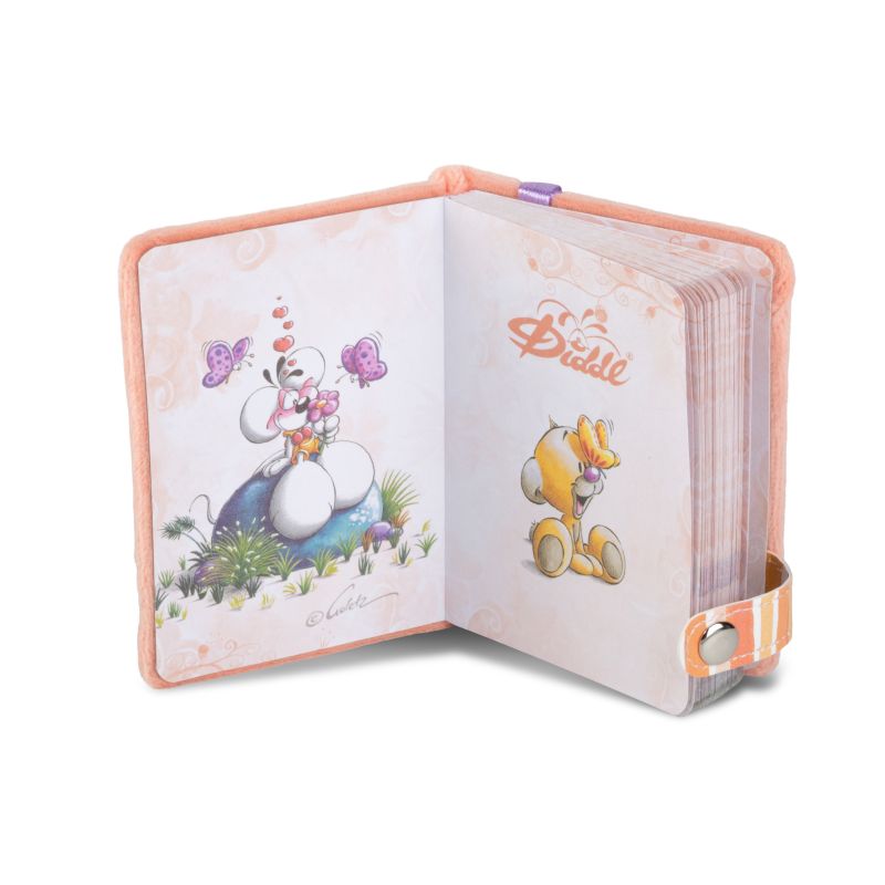 Diddl | notitieboek mini pluche met sleutelhanger 1pcs