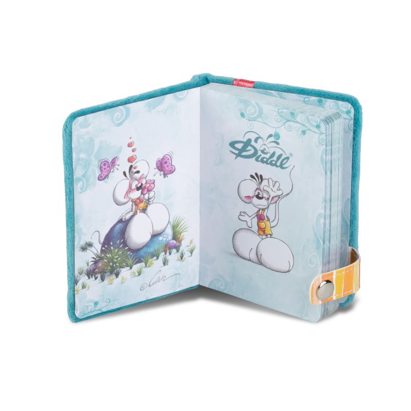 Diddl | notitieboek mini pluche met sleutelhanger 1pcs