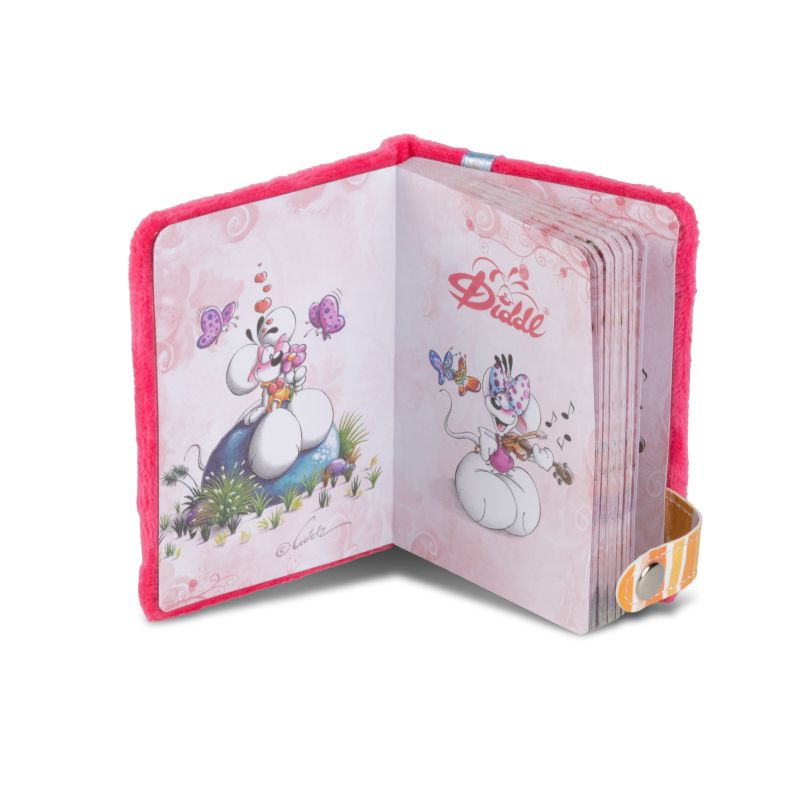 Diddl | notitieboek mini pluche met sleutelhanger 1pcs