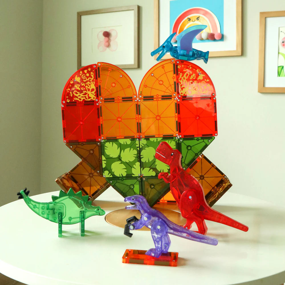 Magna-Tiles | Dino World 40 Stuks Set