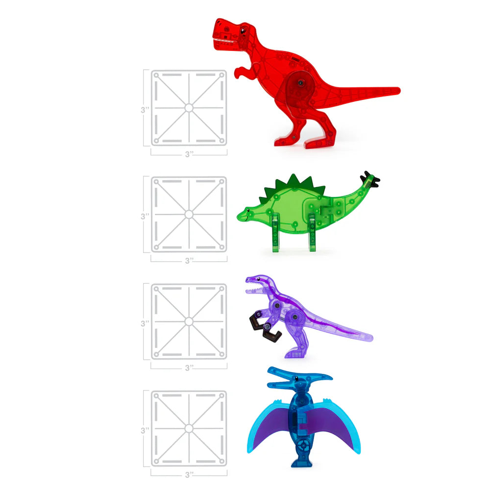 Magna-Tiles | Dino World 40 Stuks Set
