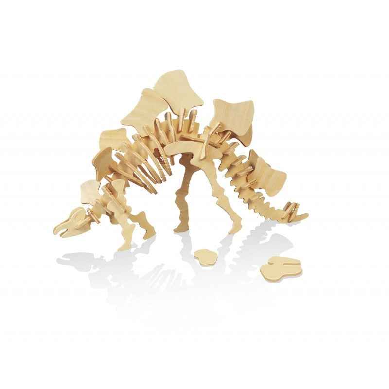 Buki | Houten Dino 3D Stegasaurus