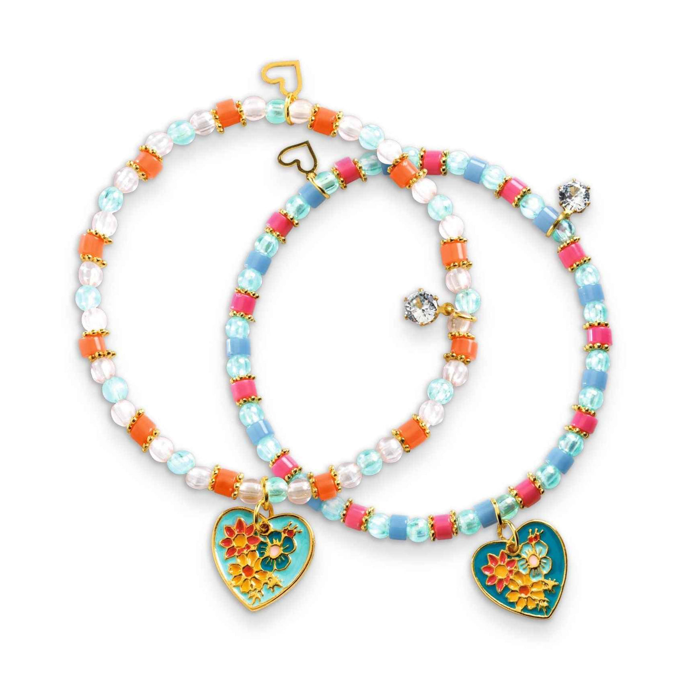 Djeco Heart Threading Bracelet Making