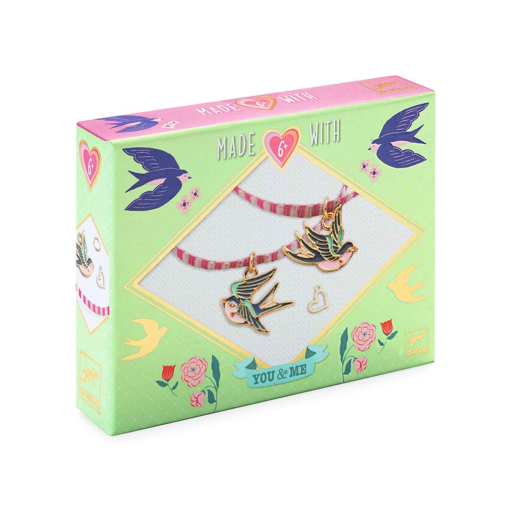 Djeco armbandjes maken Bird Ribbons