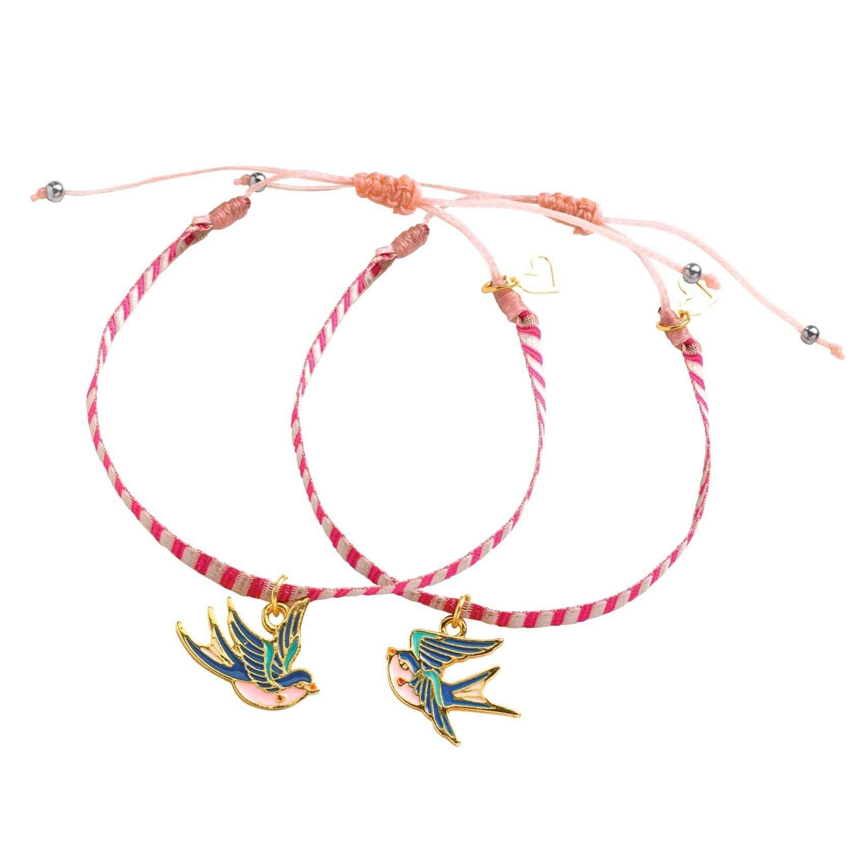 Djeco armbandjes maken Bird Ribbons