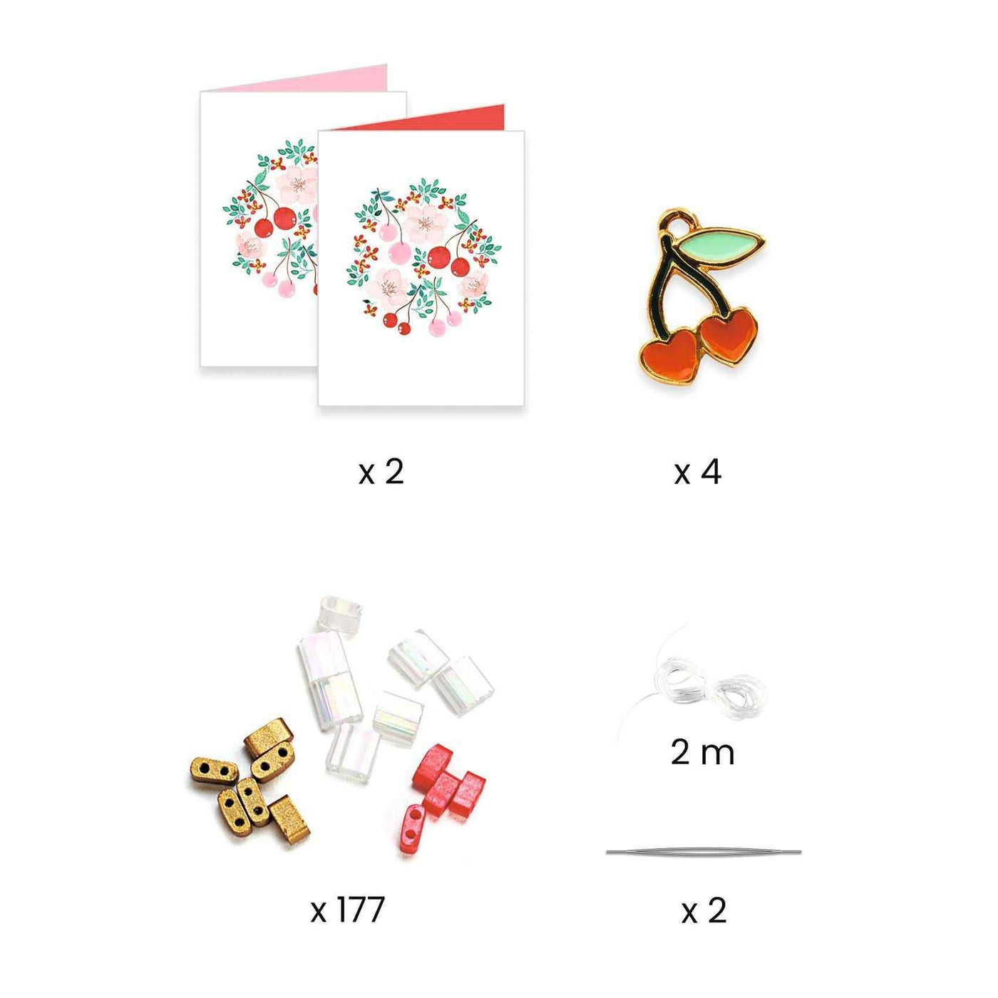 Djeco Tila and Cherries Bracelet Making