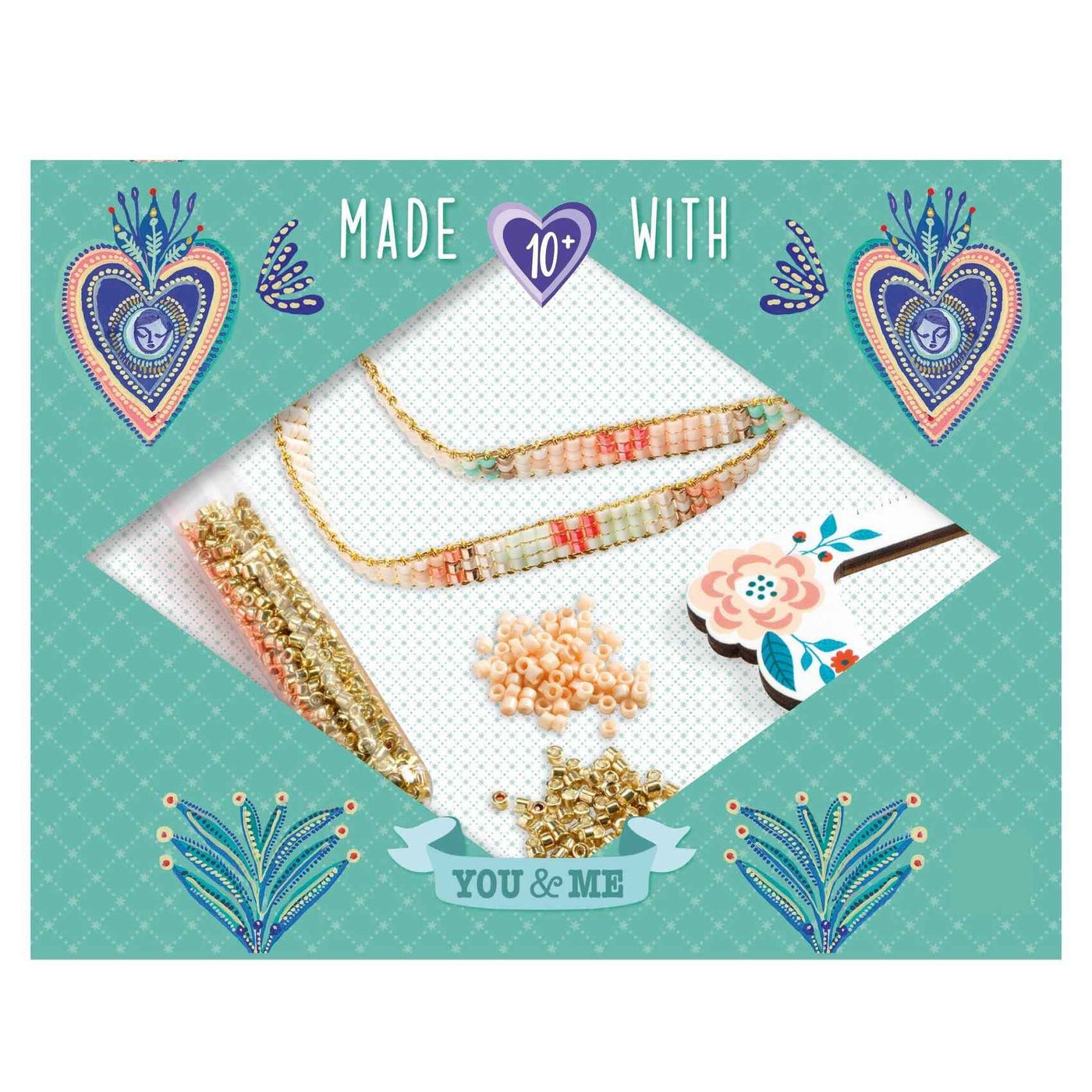 Djeco Bracelet Making: Miyuki and Hearts