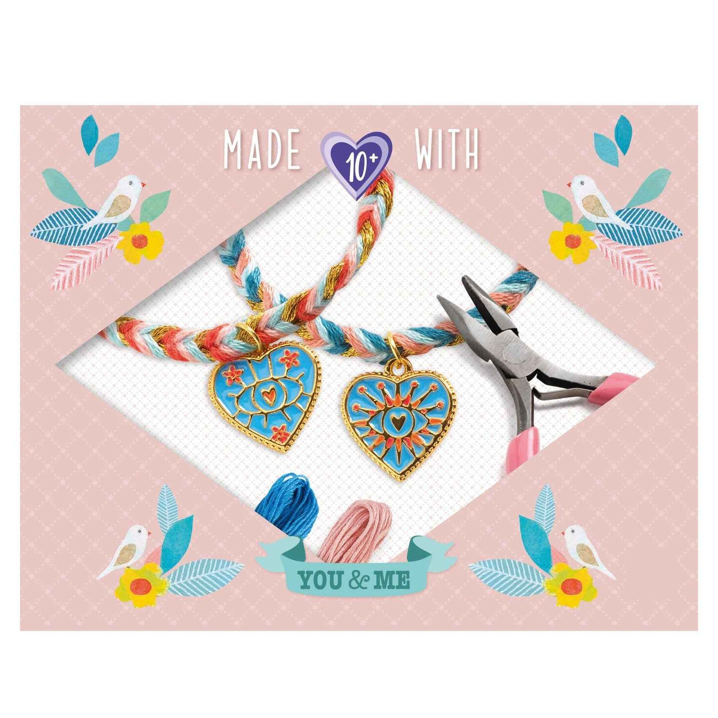 Djeco Friendship and Hearts Bracelet Making