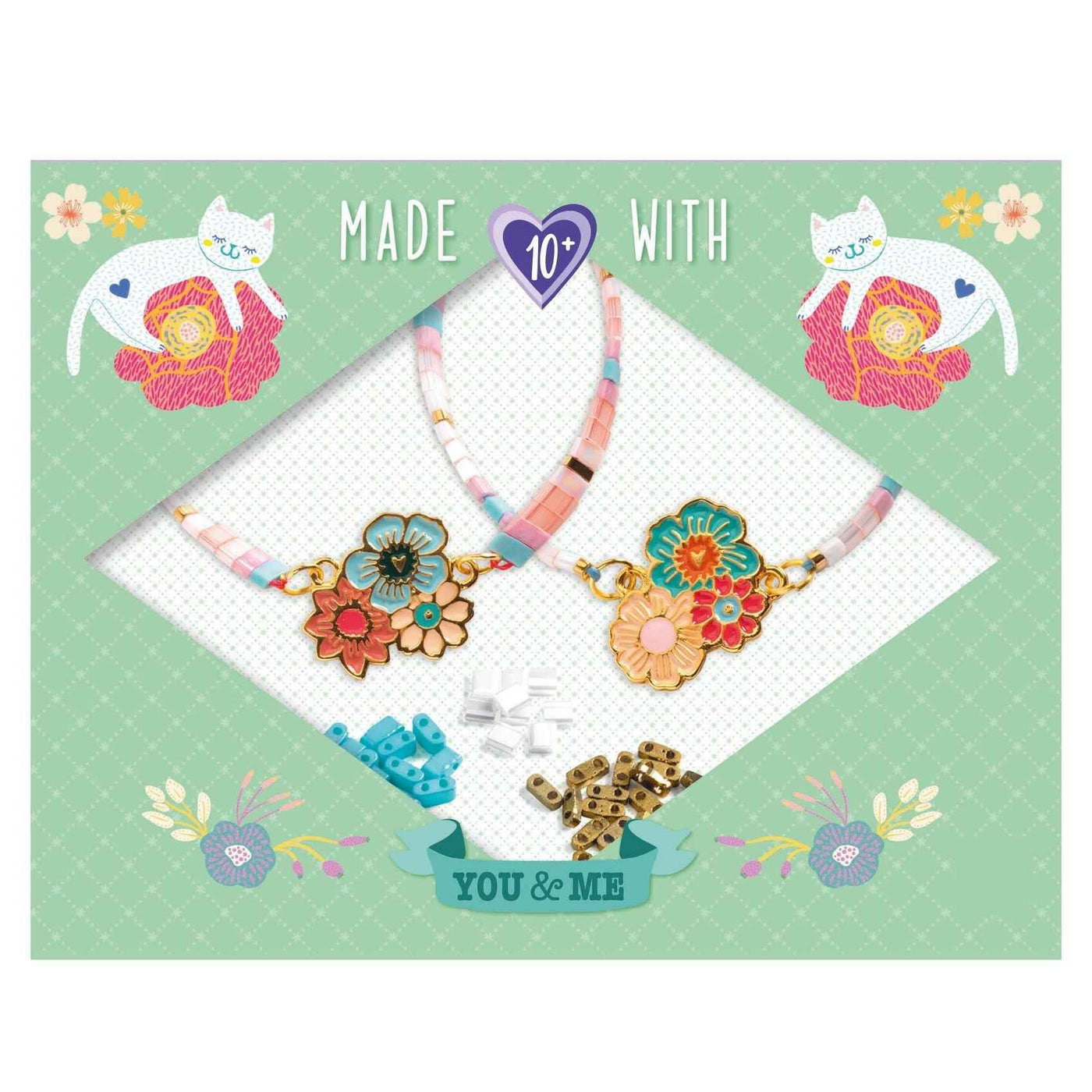 Djeco Tila and Flowers Bracelet Making