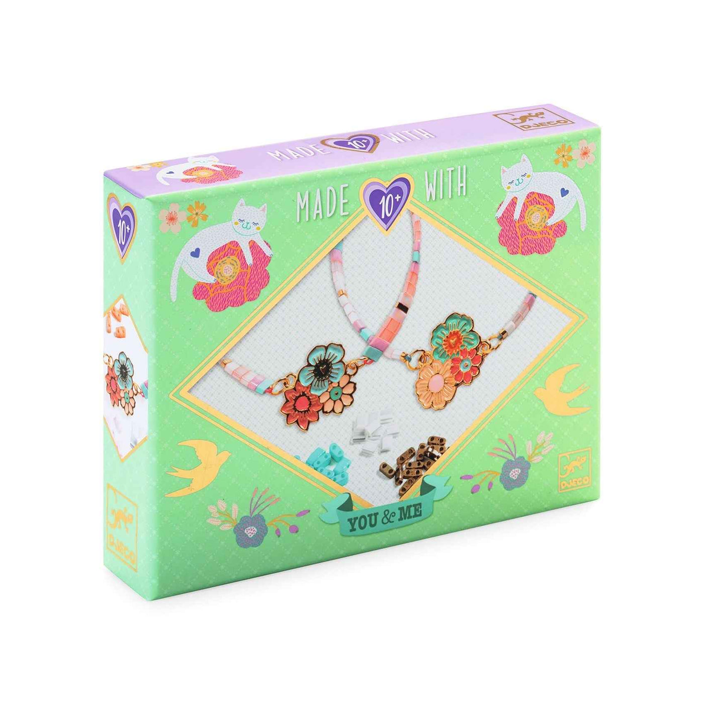 Djeco Tila and Flowers Bracelet Making