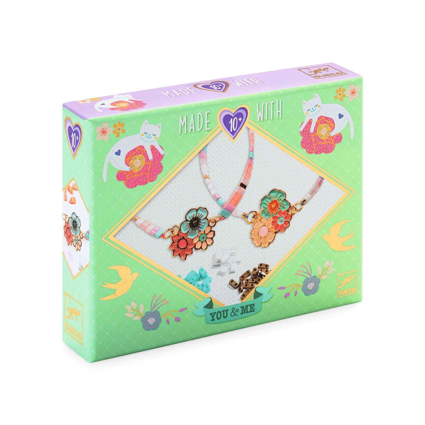 Djeco Tila and Flowers Bracelet Making