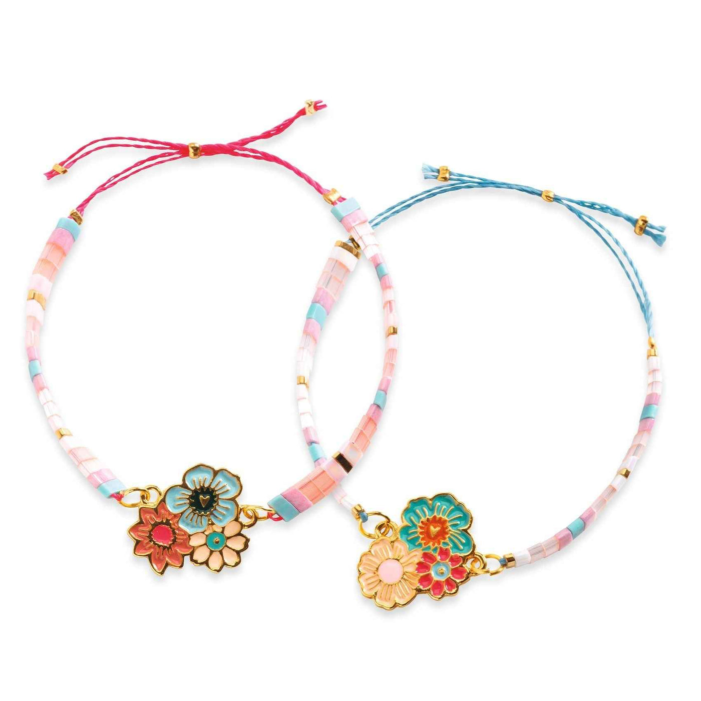 Djeco Tila and Flowers Bracelet Making