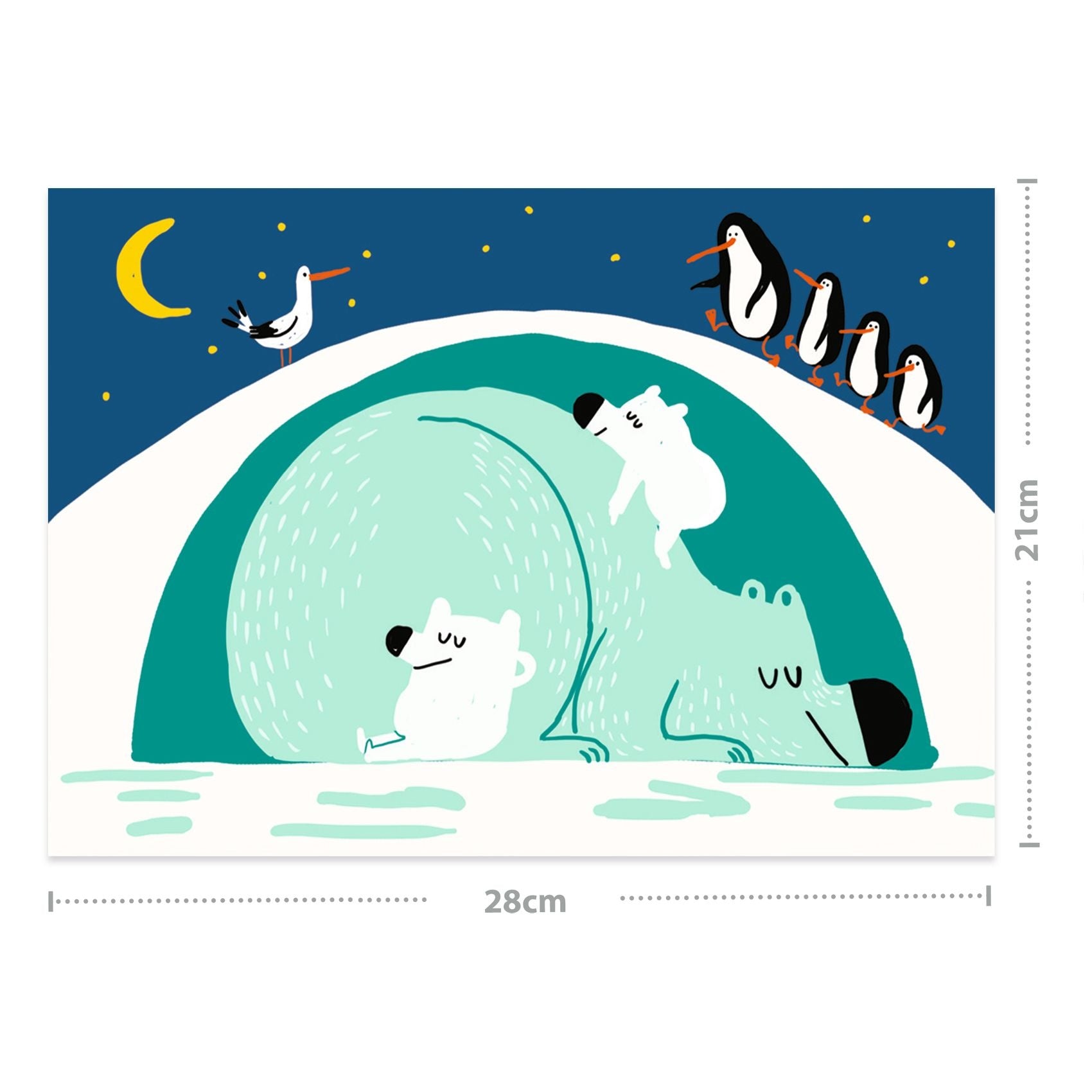 Djeco kraskaarten dieren +18M