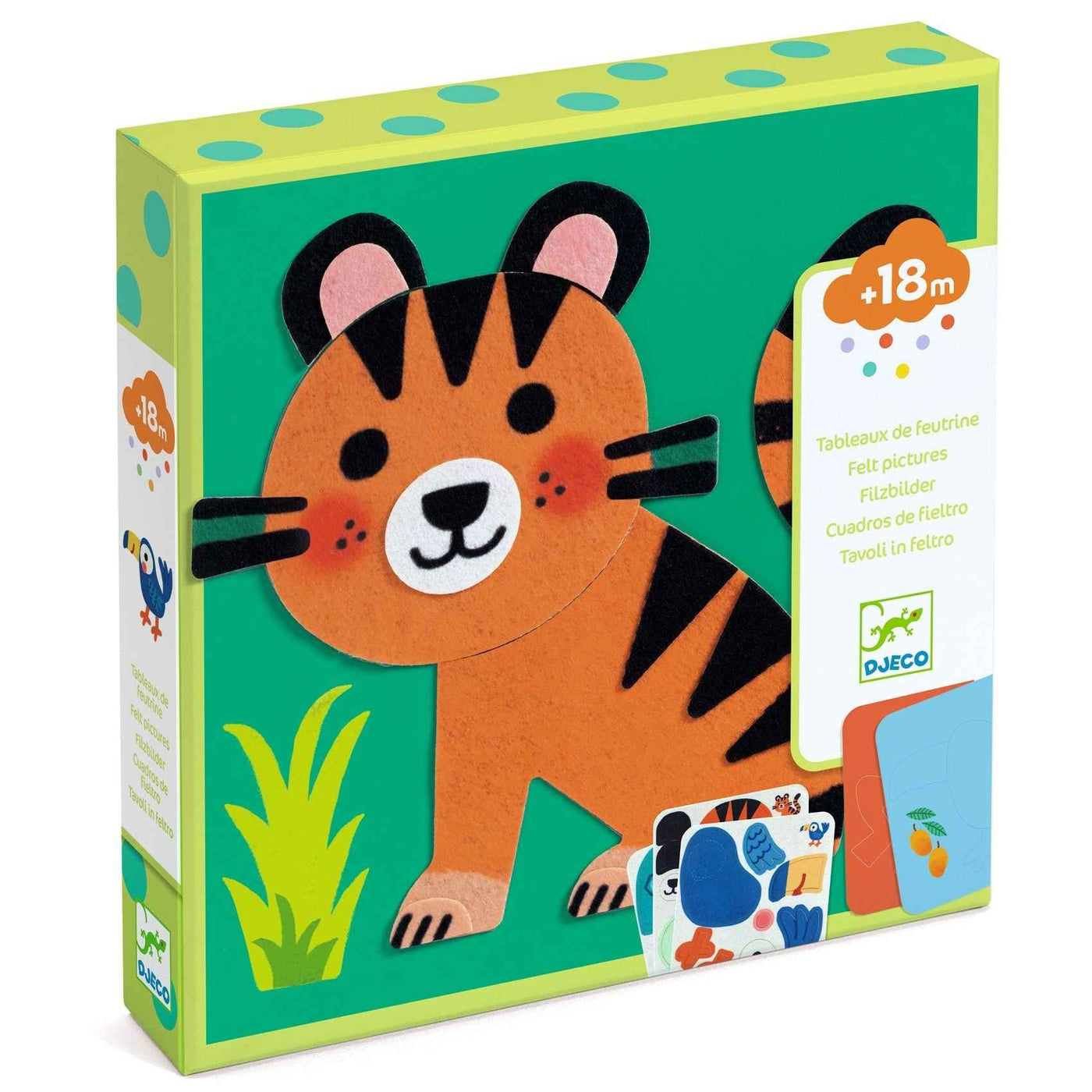 Djeco | Soft Animal Felt Boards