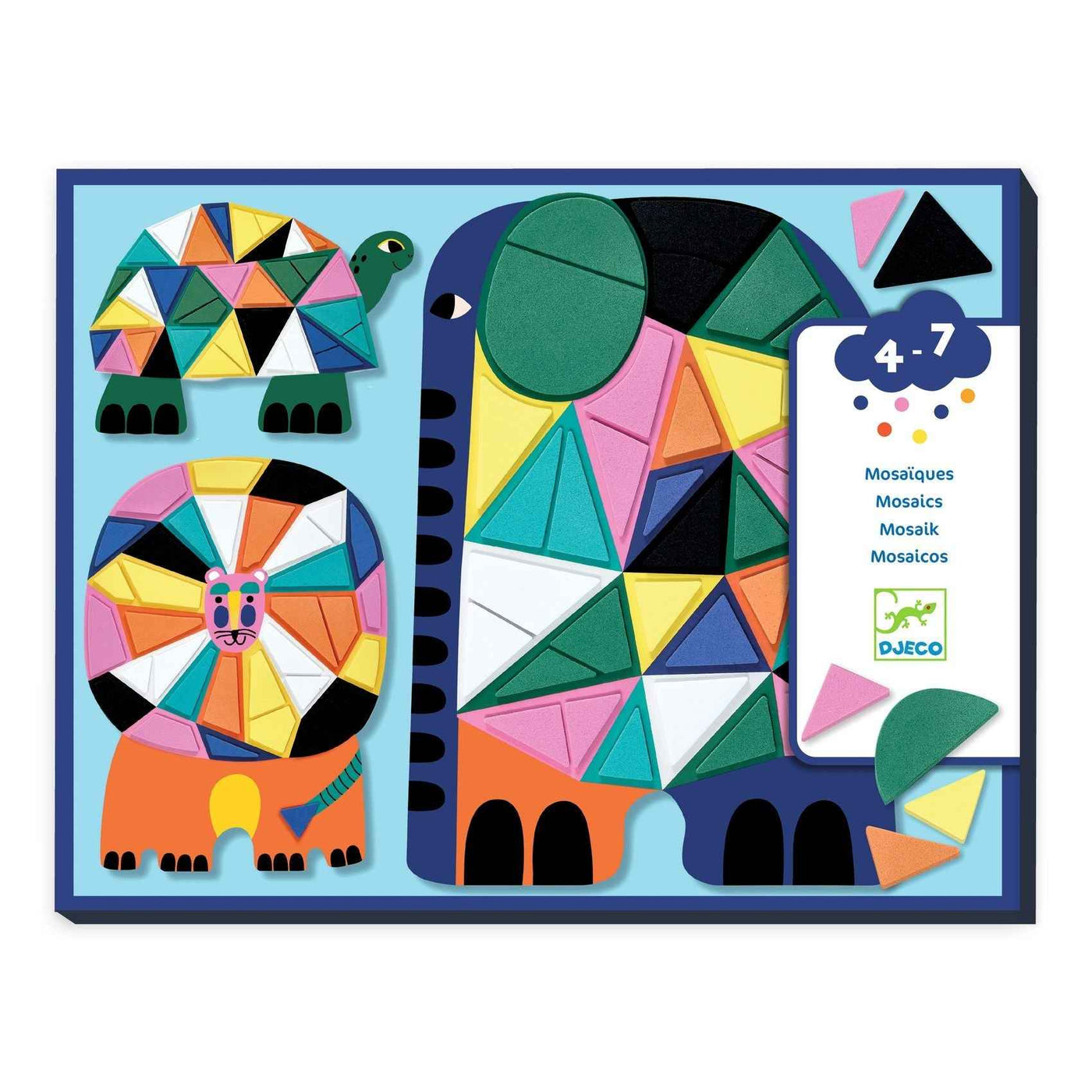 Djeco | Foam Mosaic Africa