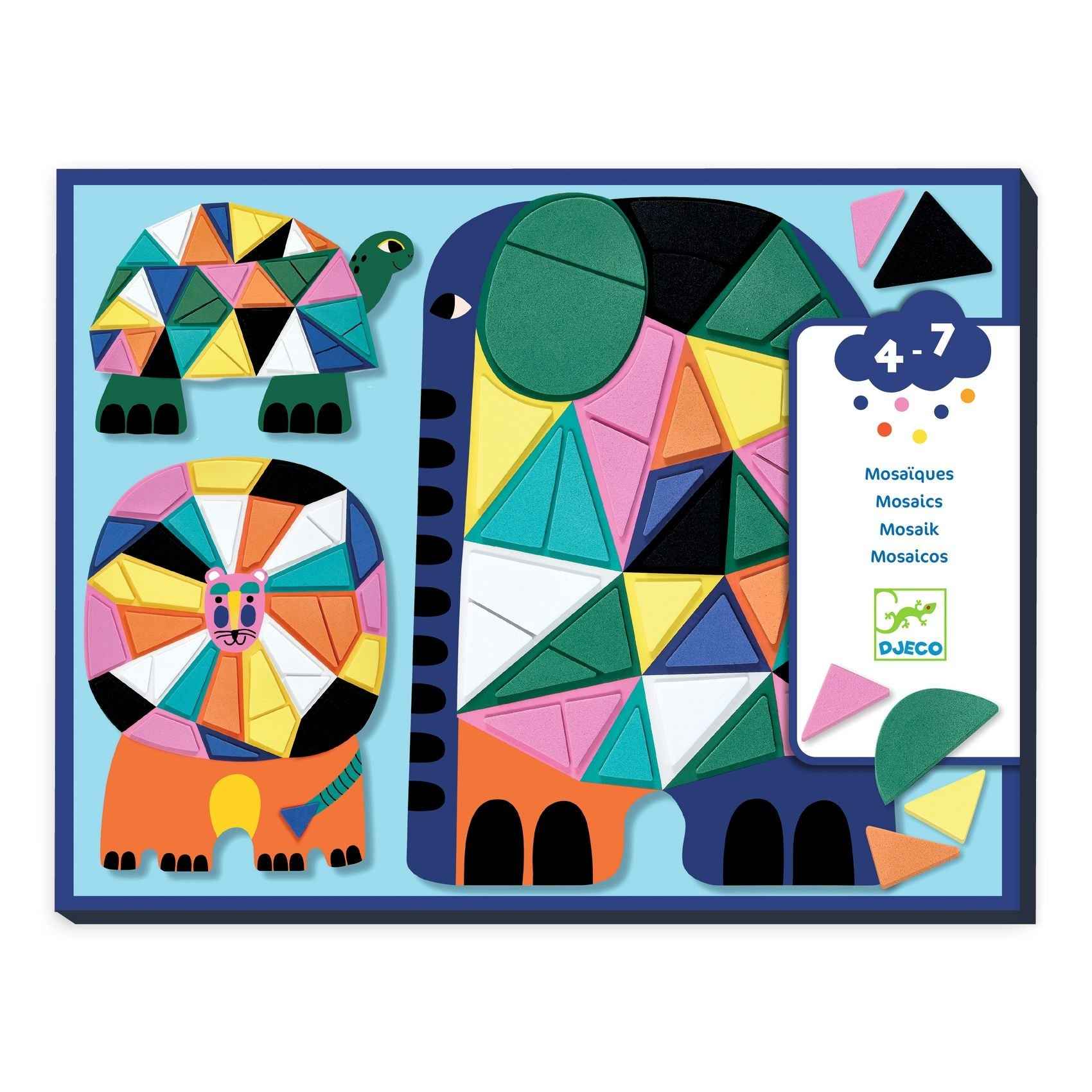 Djeco | Foam Mosaic Africa