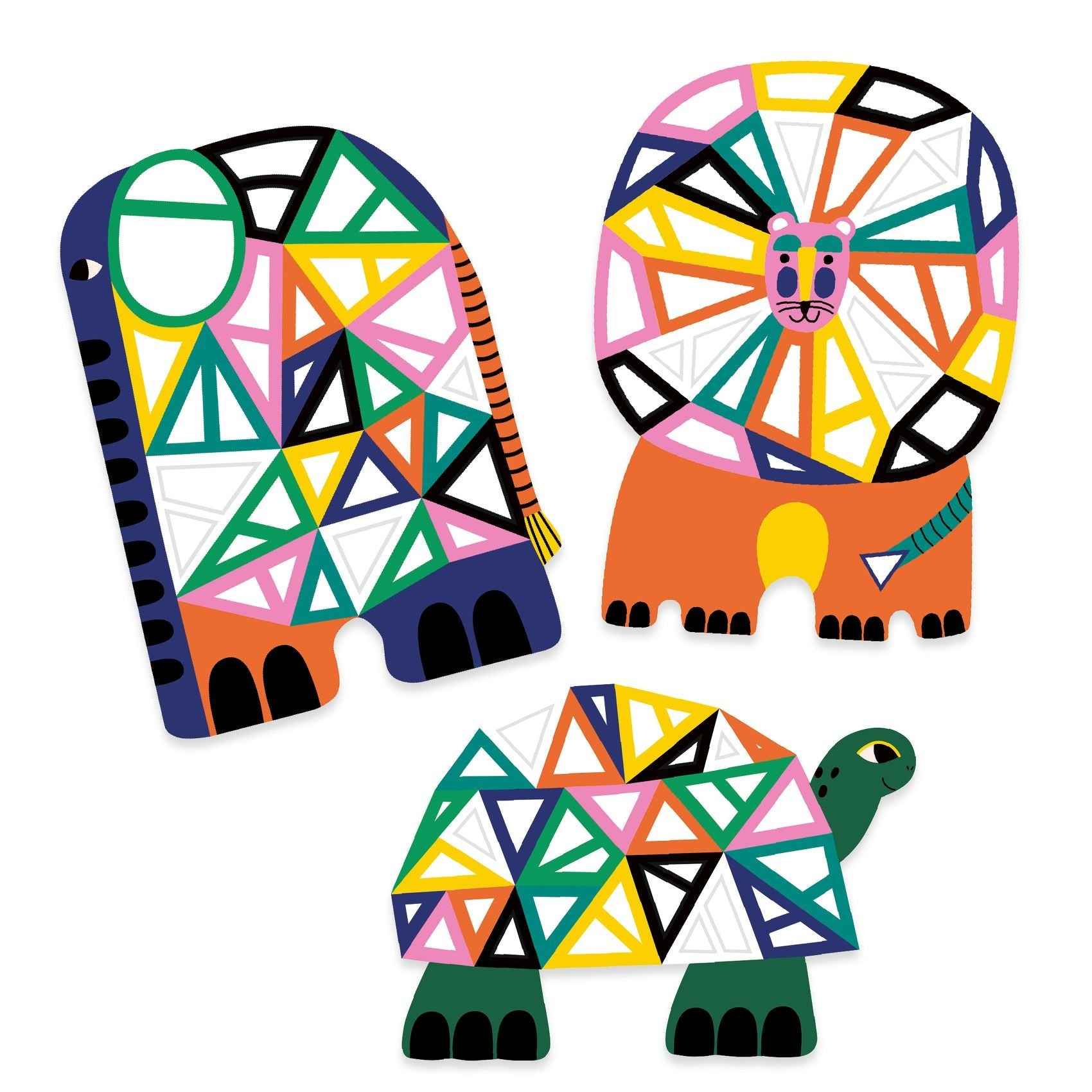 Djeco | Foam Mosaic Africa