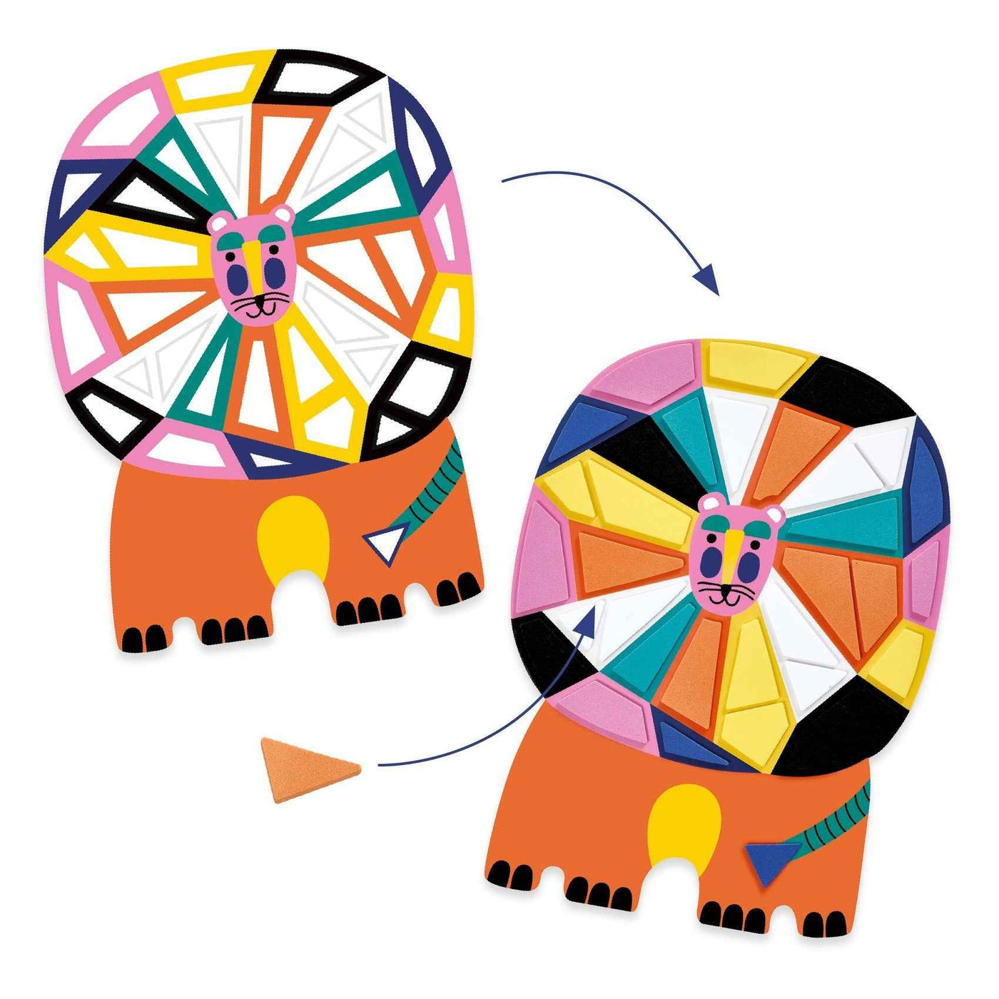 Djeco | Foam Mosaic Africa
