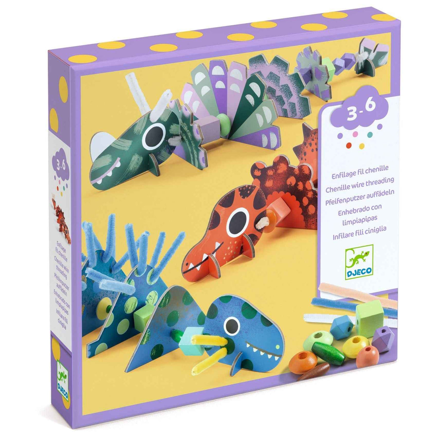 Djeco | Stacking Frightful Dinosaurs