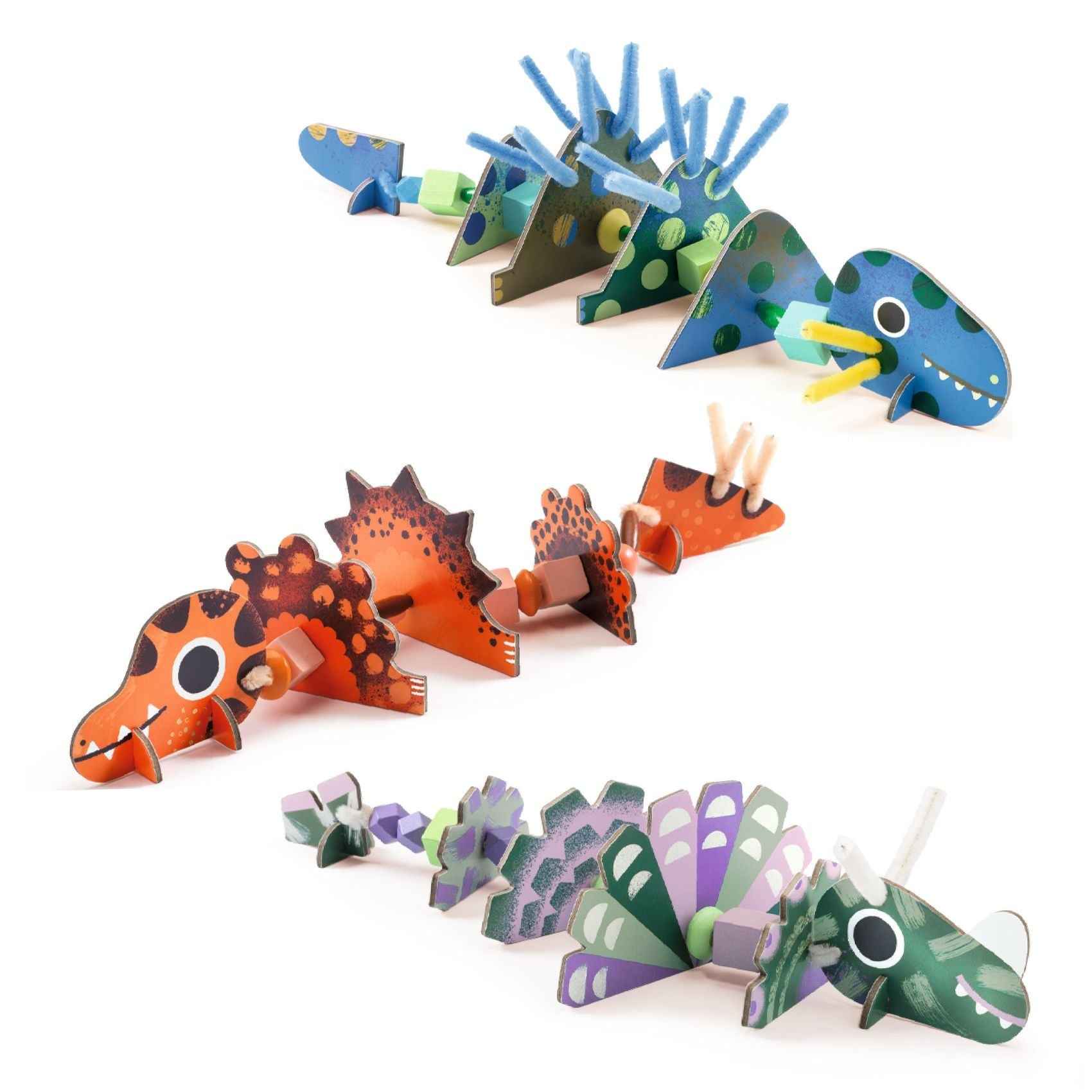 Djeco | Line Up Fearsome Dinosaurs