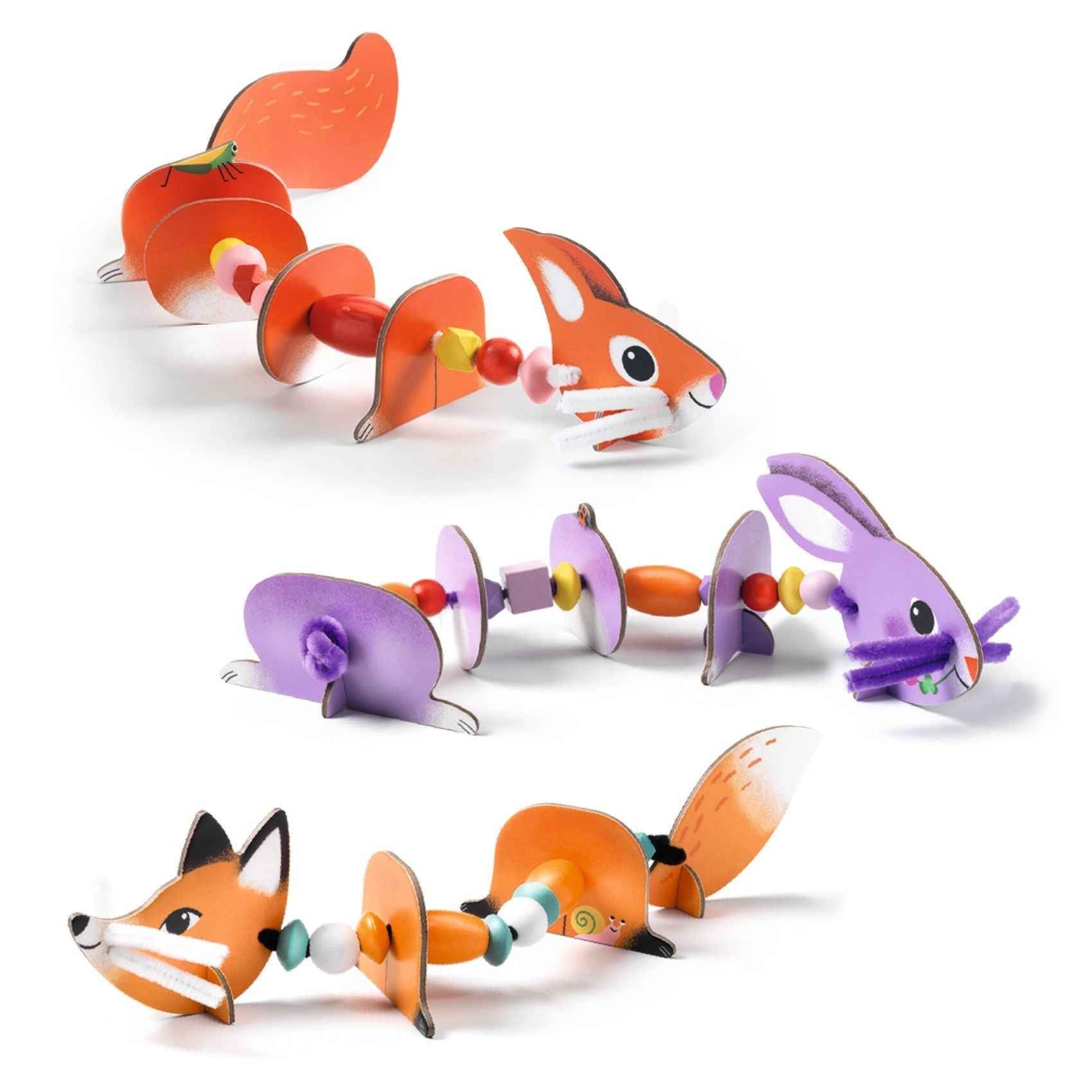 Djeco | Rijgen Cute Animals