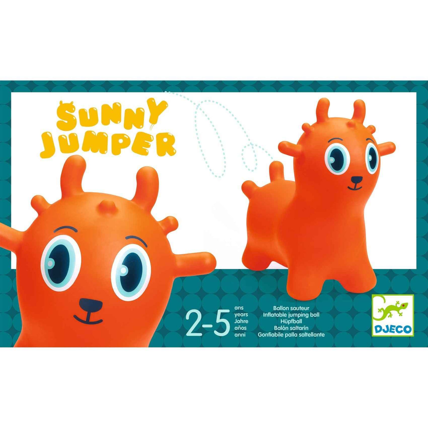 Djeco | Inflatable Bouncy Ball Sunny Jumper