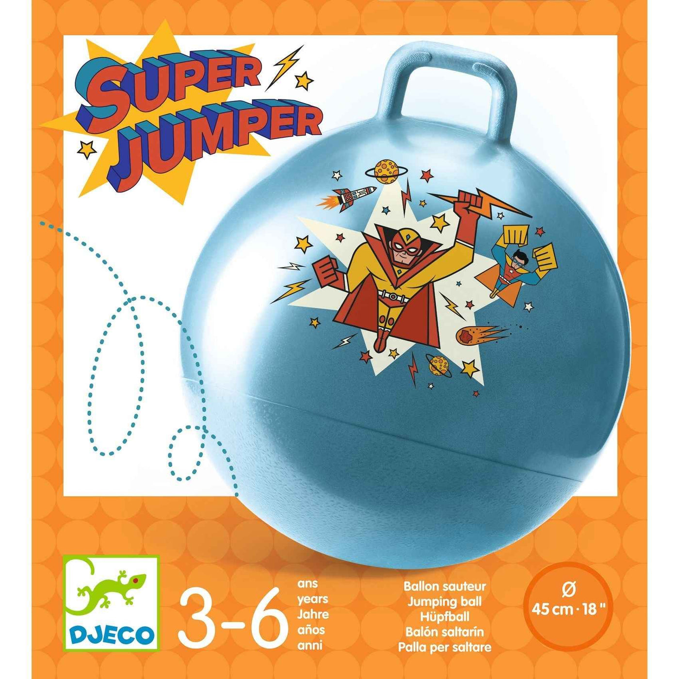 Djeco | Super Jumper Spring Ball