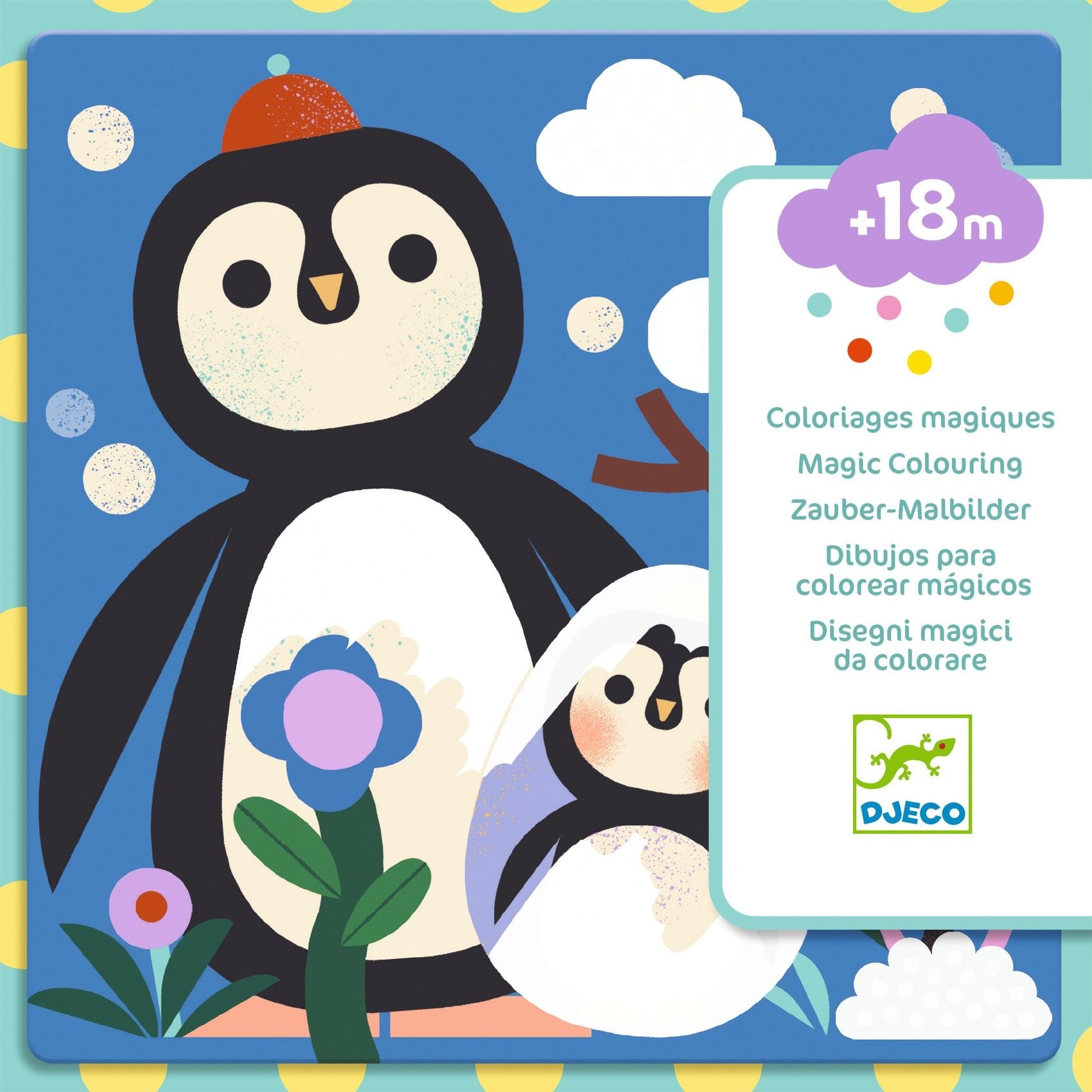 Djeco | Magisch Inkleuren Kiekeboe! Dierenbabyâ€™s Van Over De Hele Wereld
