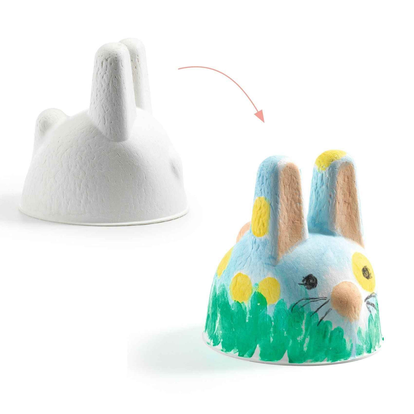 Djeco | Finger Paint Rabbit Trio