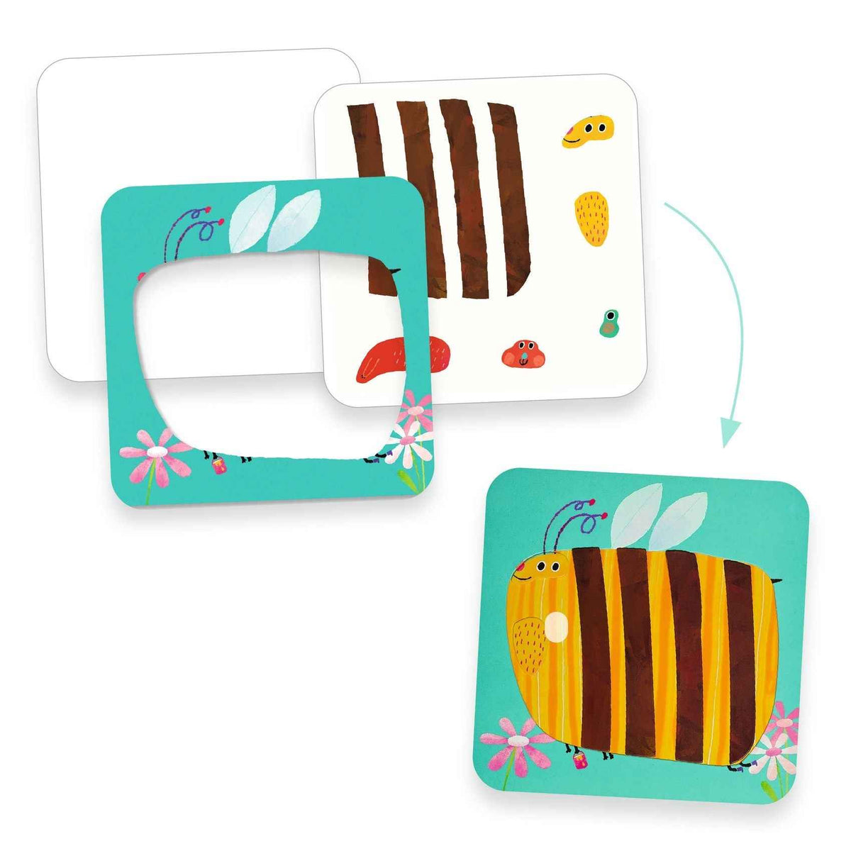 Djeco | Silly Animals Finger Paint