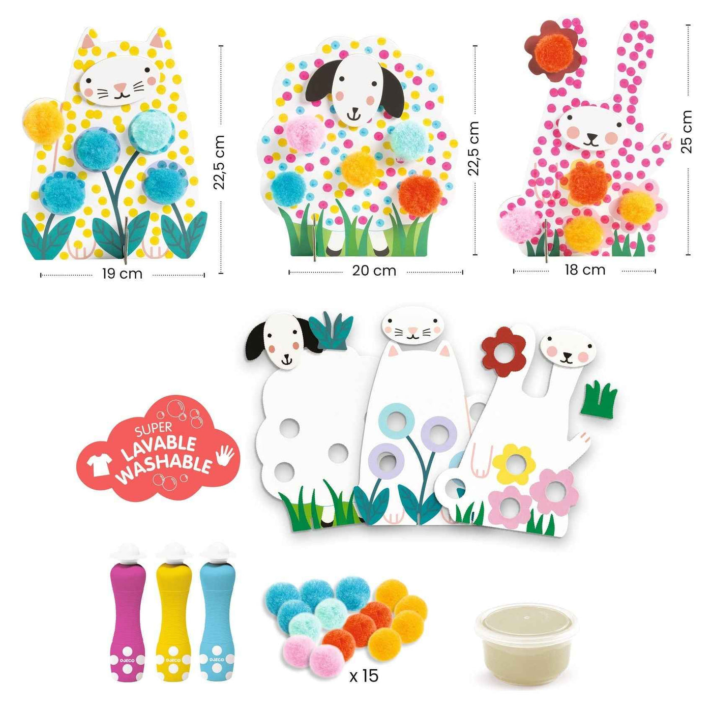 Djeco | Dots and Pom-poms in the Grass