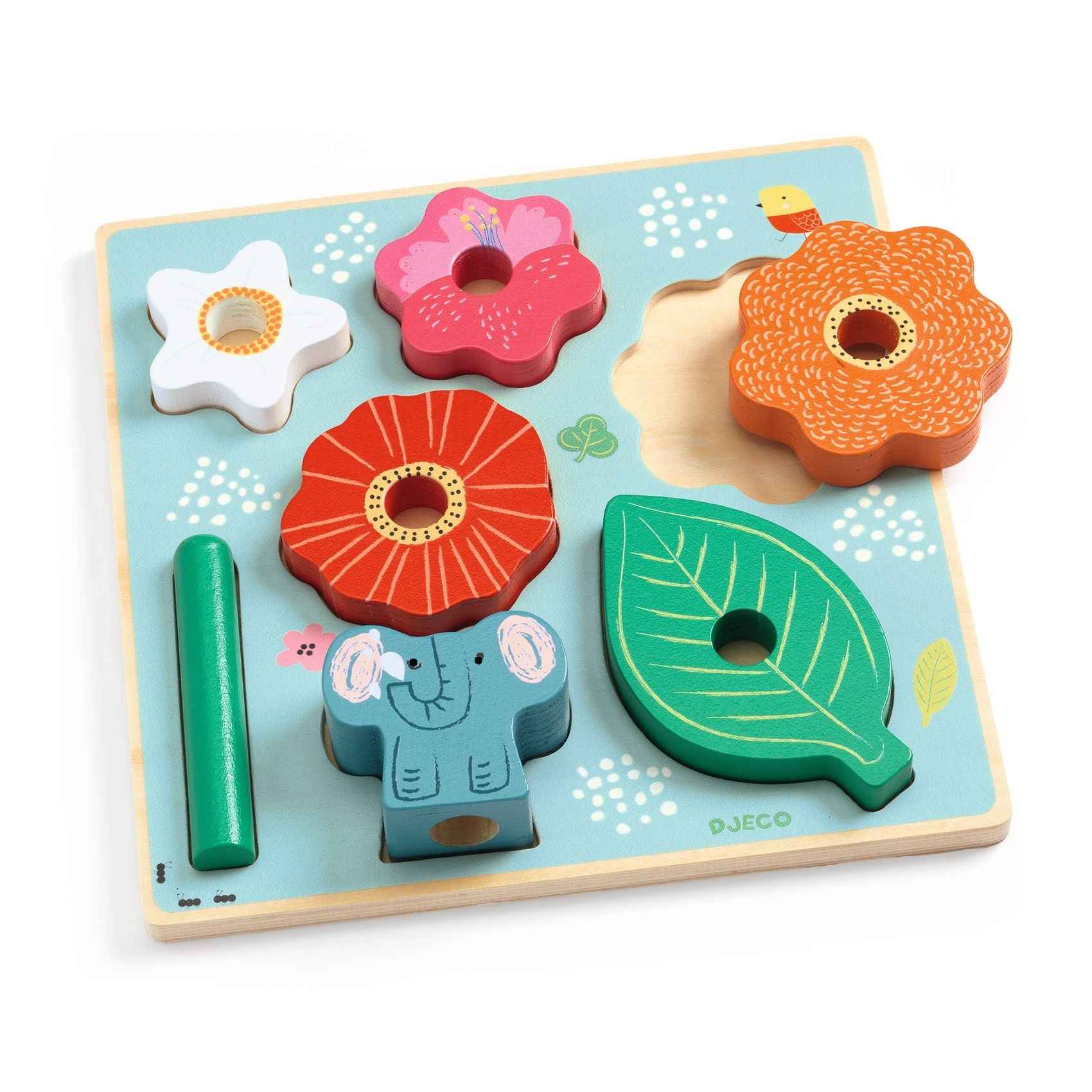 Djeco | Puzzle & Stack Happy