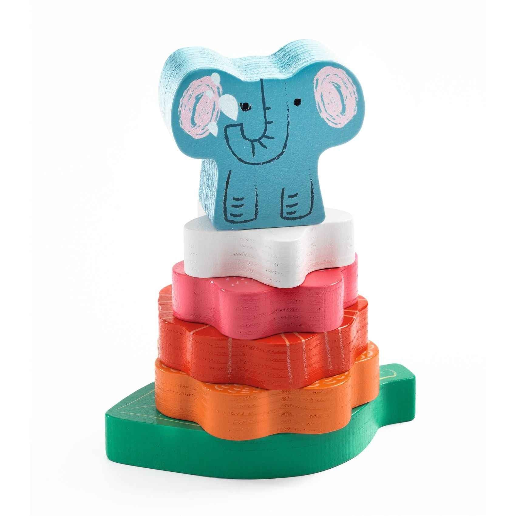 Djeco | Puzzle & Stack Happy