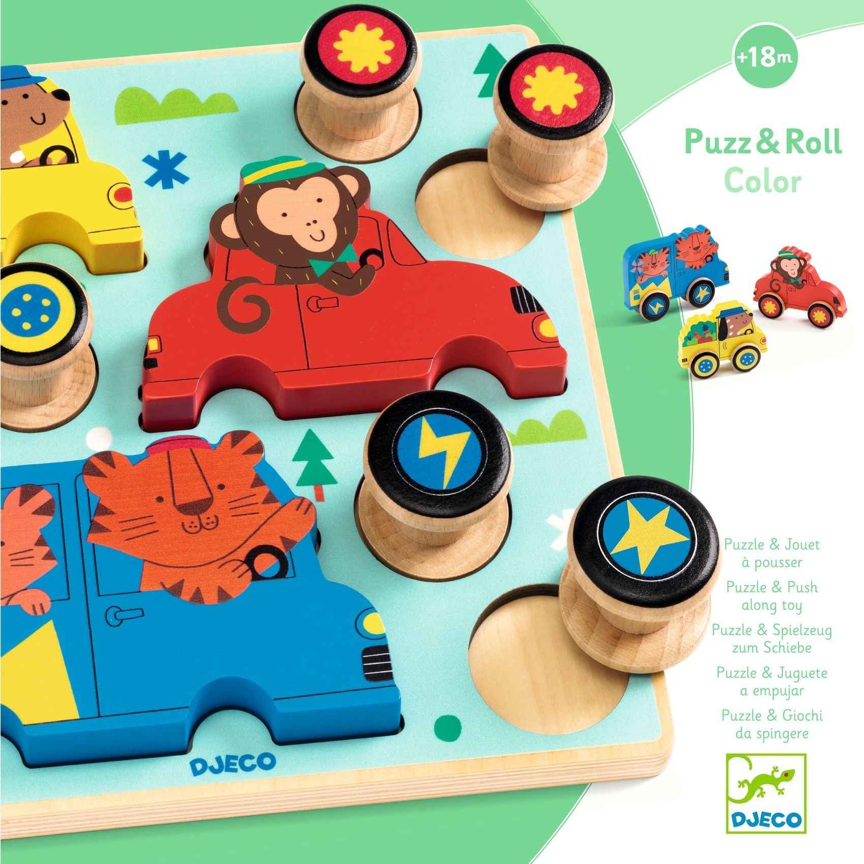 Djeco | Puzz & roll Color