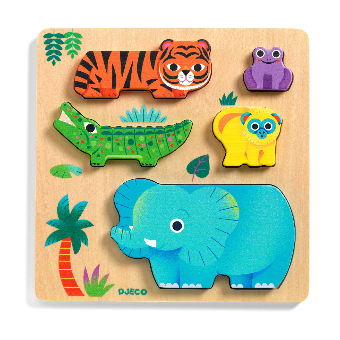 Djeco | WoodyWild Houten Puzzel