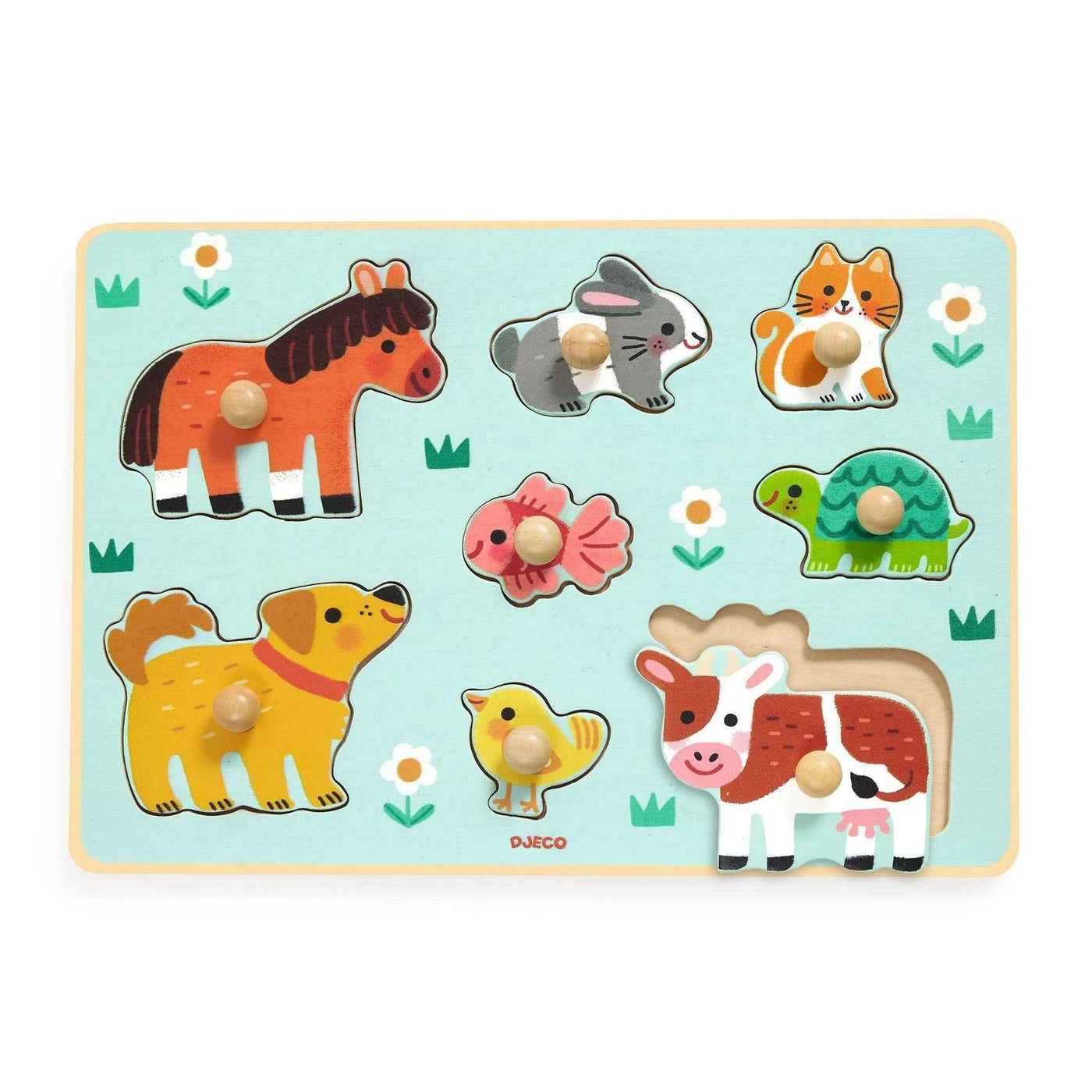 Djeco | Dog'n'Co Wooden Puzzle