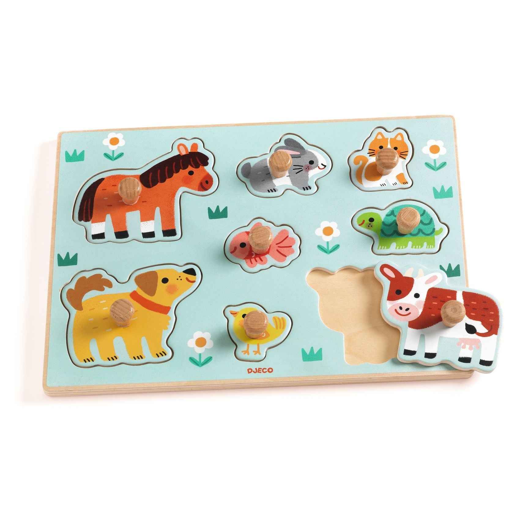 Djeco | Dog'n'Co Wooden Puzzle