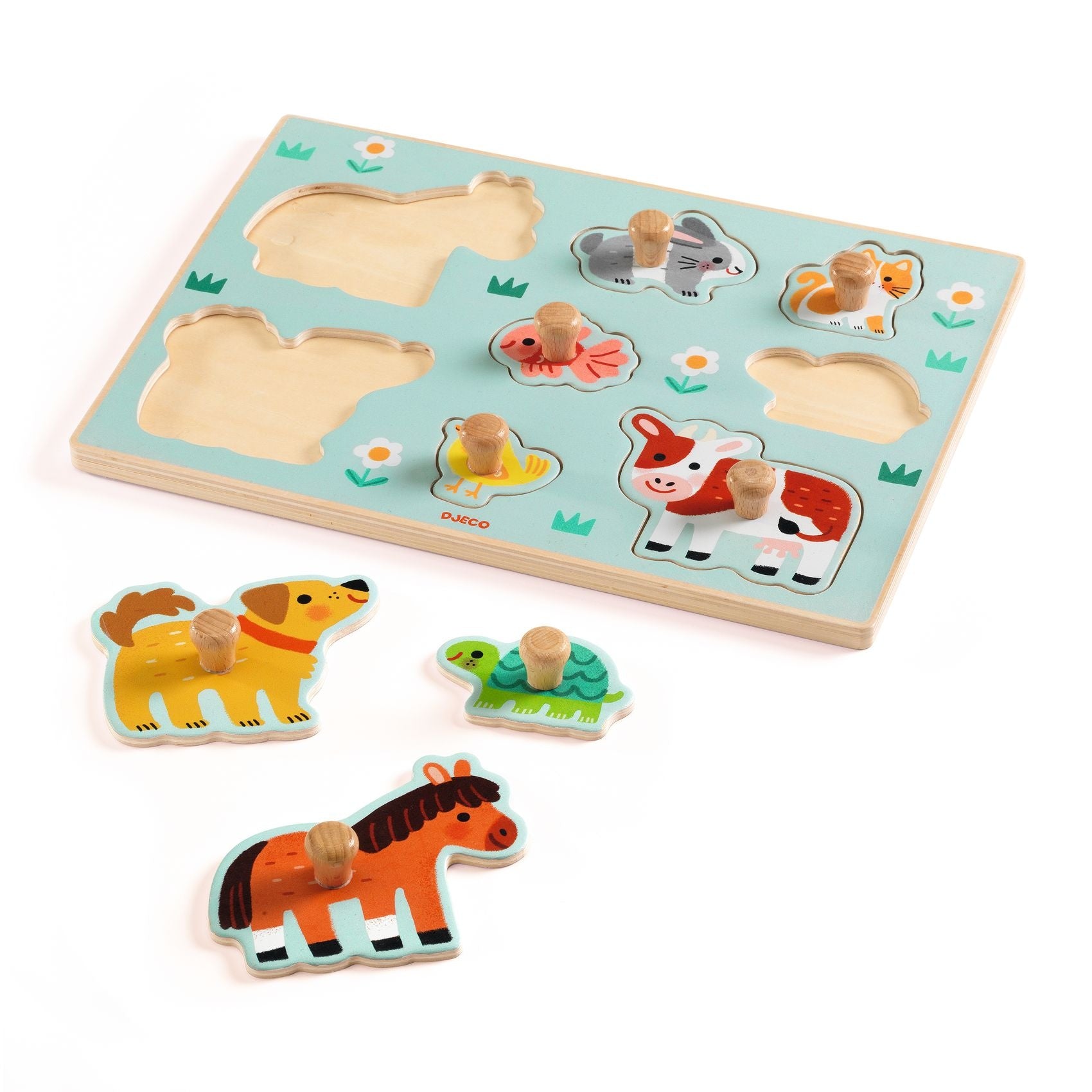 Djeco | Dog'n'Co Houten Puzzel
