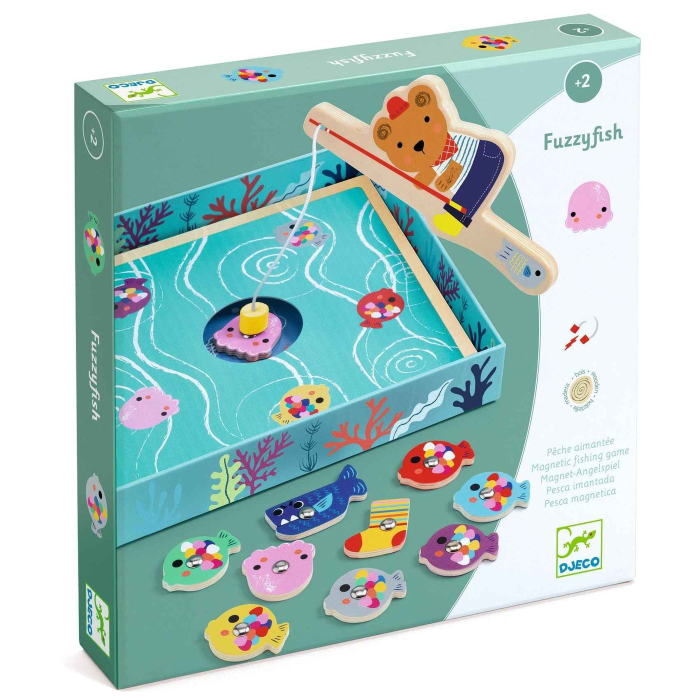Djeco Fuzzyfish Fish Game
