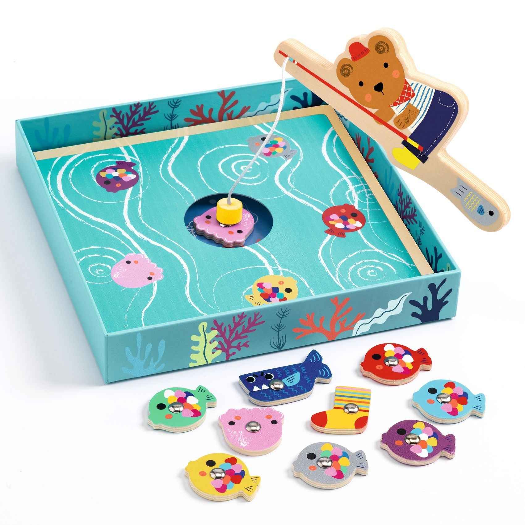 Djeco Fuzzyfish Fishing Game