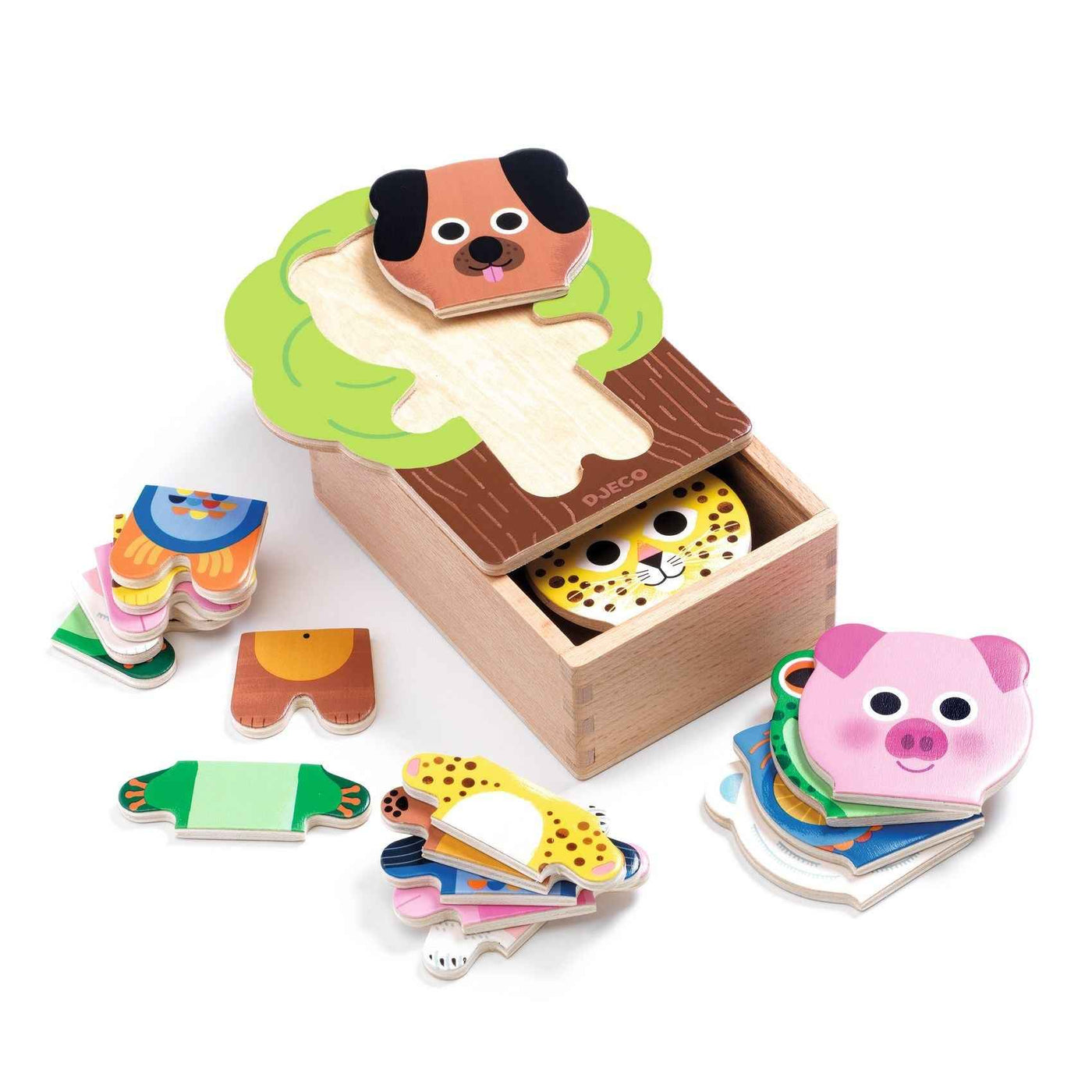 Djeco animal puzzle Abramix +2jr